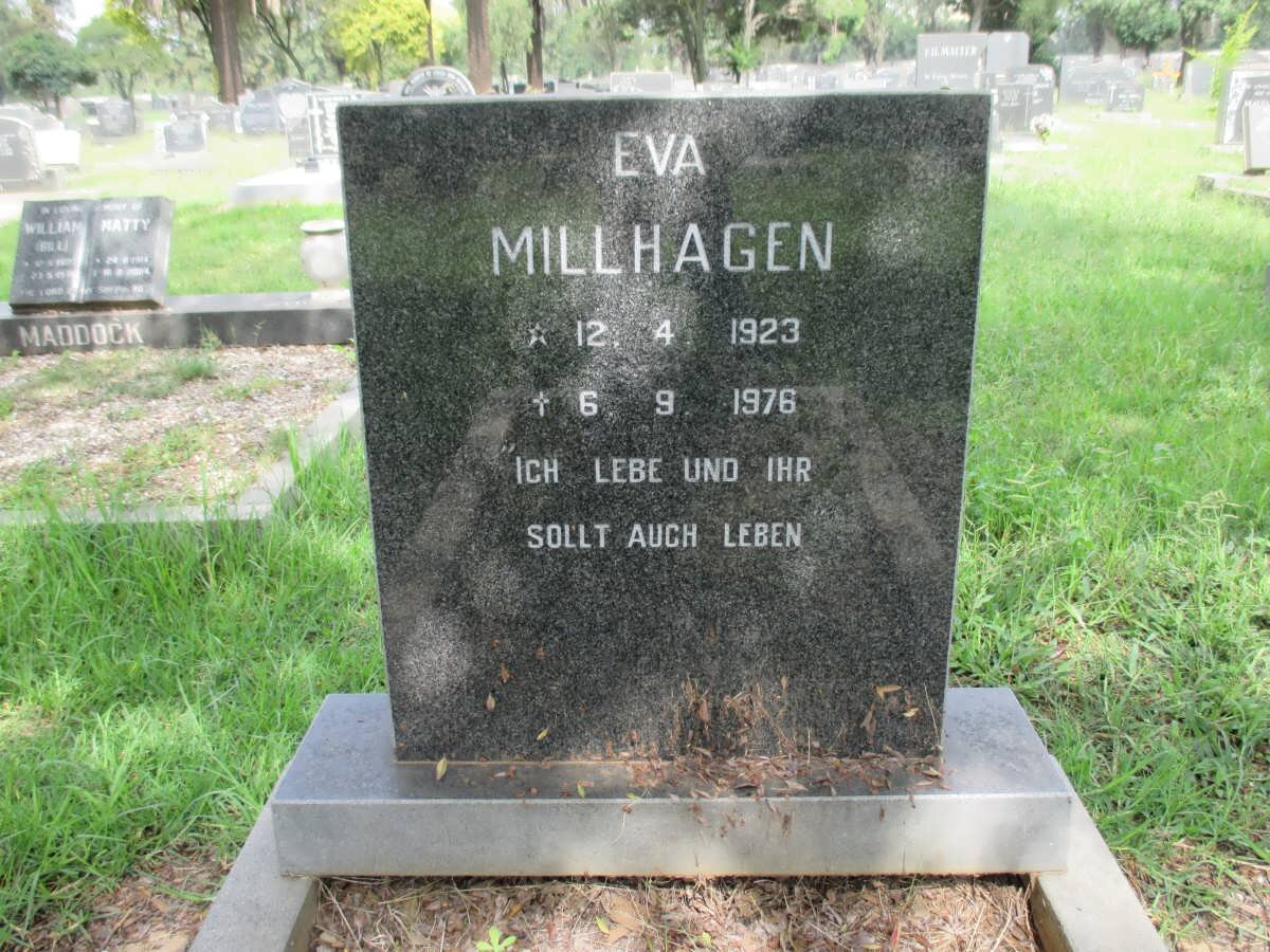 MILLHAGEN Eva 1923-1976
