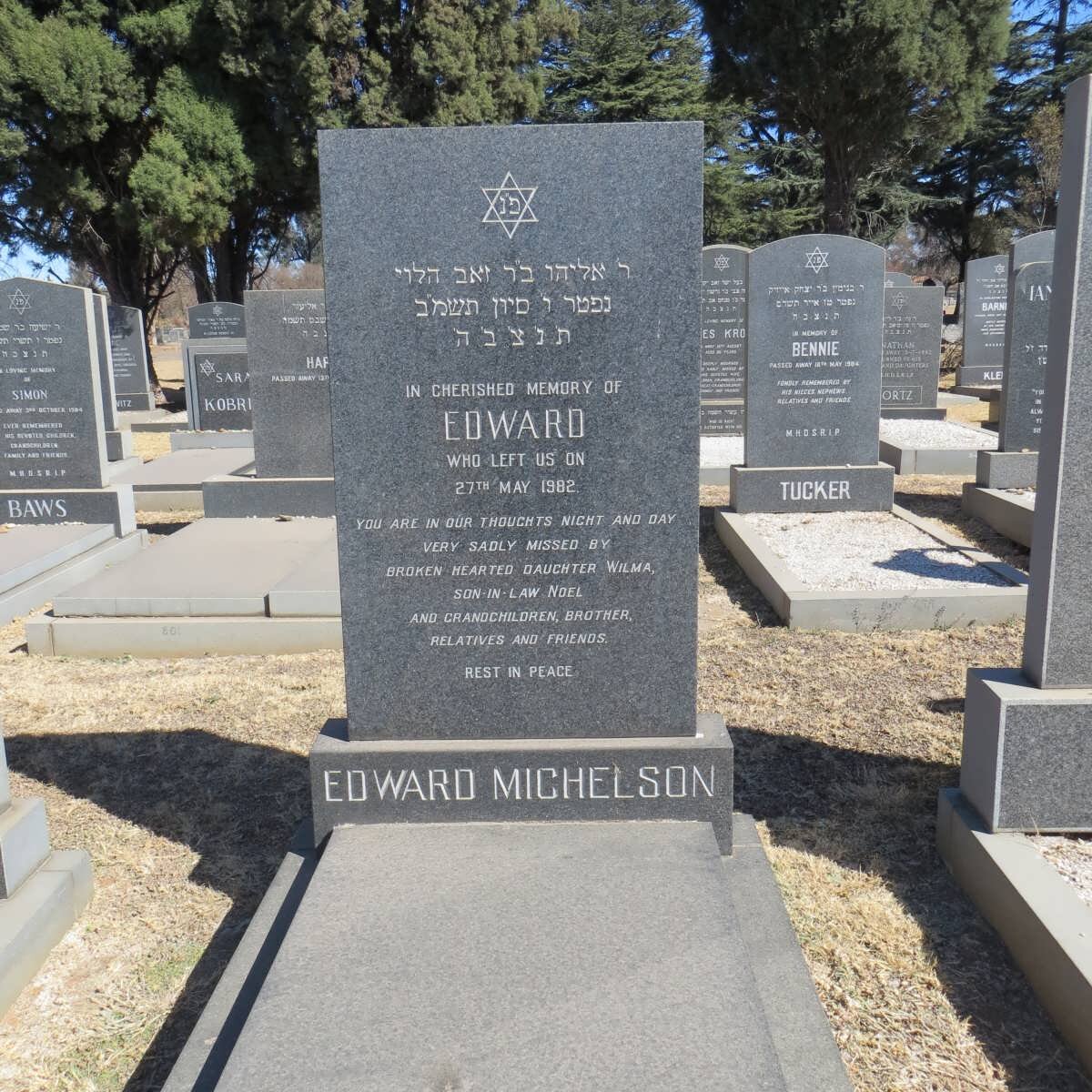 MICHELSON Edward -1982