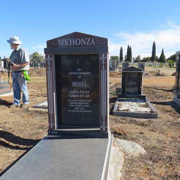 MKHONZA Moses 1965-2009