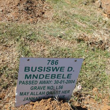 MNDEBELE Busiswe D. -2004