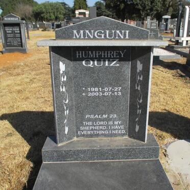 MNGUNI Humphrey Quiz 1981-2003