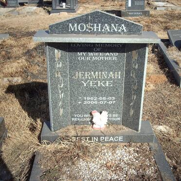 MOSHANA Jerminah Yeke 1962-2006