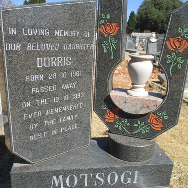 MOTSOGI Dorris 1961-1993