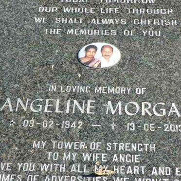 MORGAN Angeline 1942-2013
