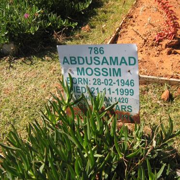 MOSSIM Abdusamad 1946-1999