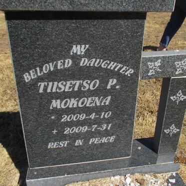 MOKOENA Tusetso P. 2009-2009