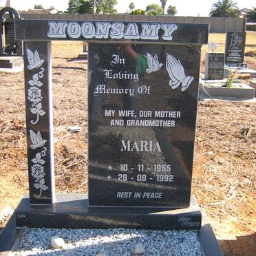 MOONSAMY Maria 1955-1992
