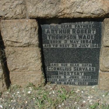 MOSTERT Maria W. 1865-1929