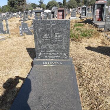 MOTAUNG Edga Khehla 1971-2006