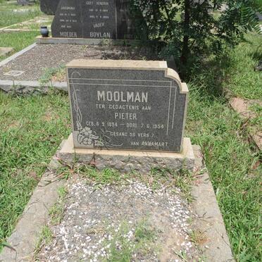 MOOLMAN Pieter 1894-1954