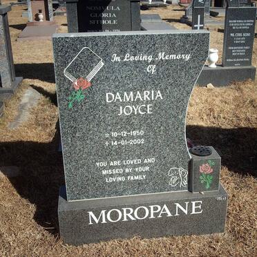 MOROPANE Damaria Joyce 1950-2002
