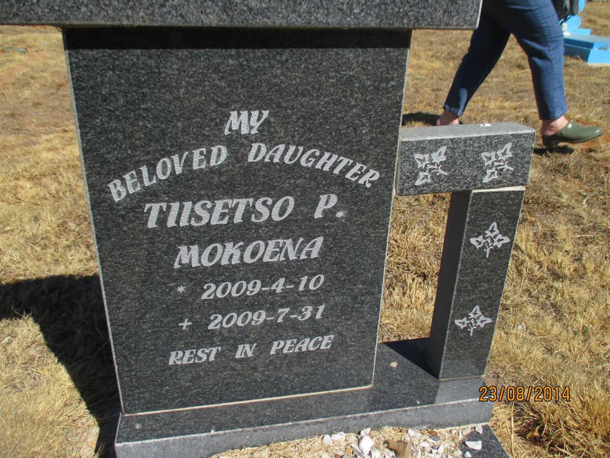 MOKOENA Tusetso P. 2009-2009