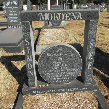 MOKOENA Simon See 1967-2003