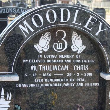 MOODLEY Muthulingam Chris 1954-2001