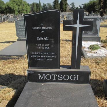MOTSOGI Isaac 1913-1996