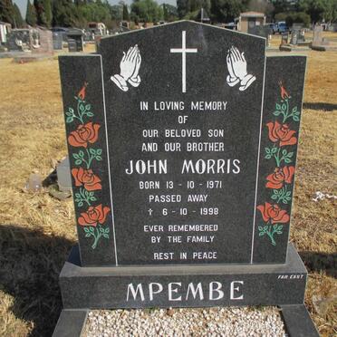 MPEMBE John Morris 1971-1998