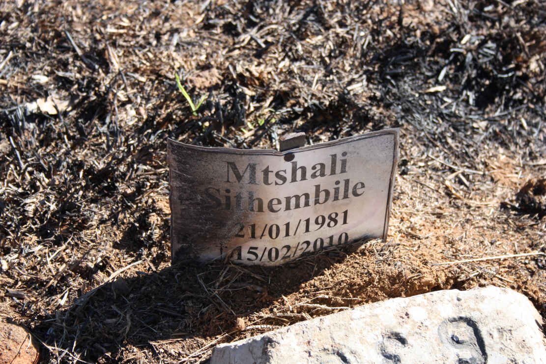 MTSHALI Sitembile 1981-2010