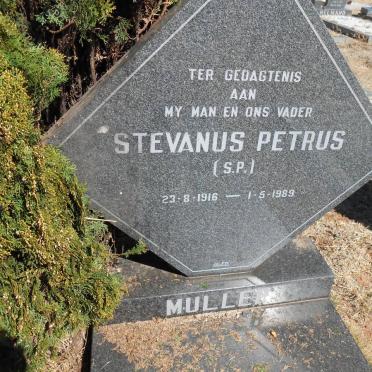 MULLER Stevanus Petrus 1916-1989