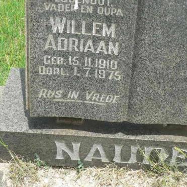 NAUDE Willem Adriaan 1910-1975