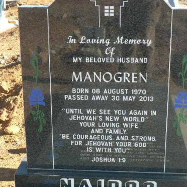 NAIDOO Manogren 1970-2013