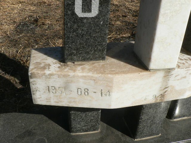 NCHAPI Tsediso Francis 1951-2001