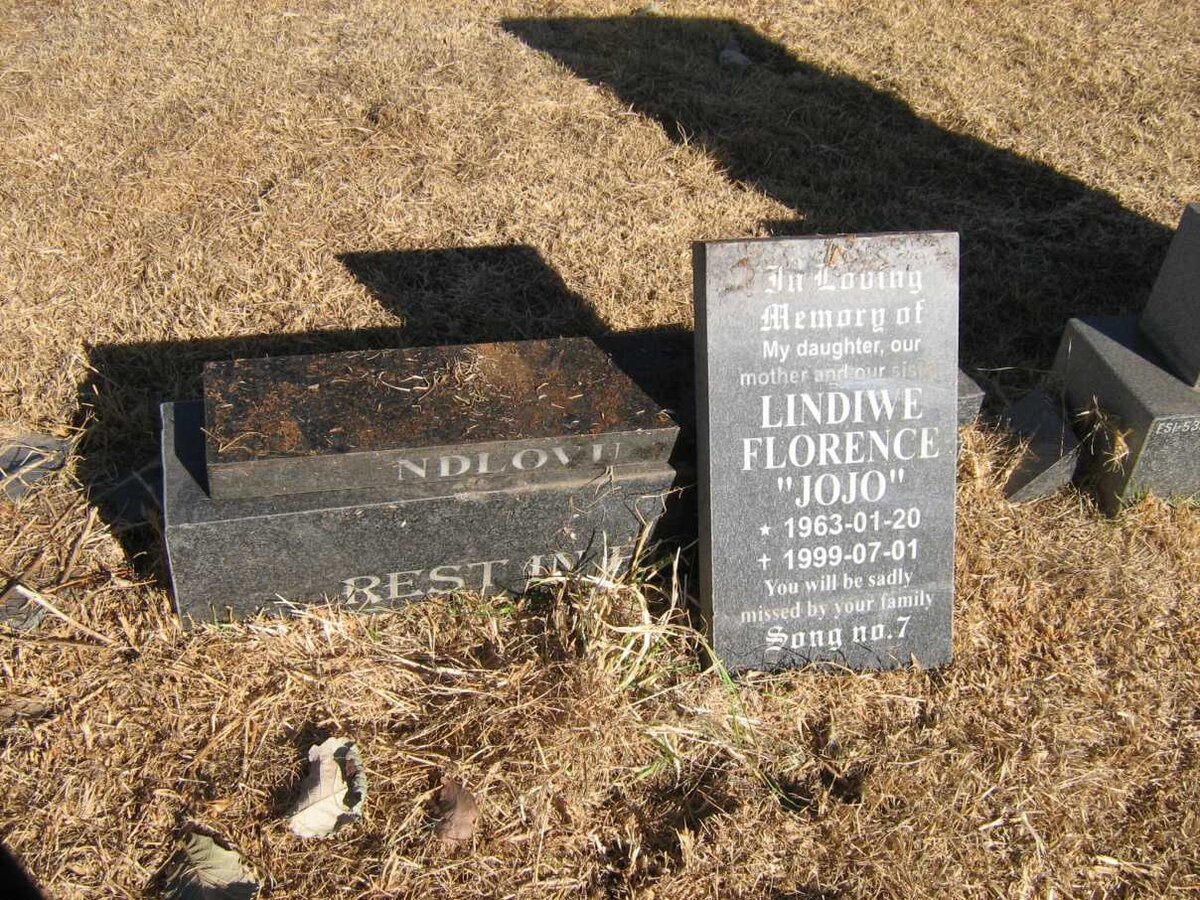 NDLOVU Lindiwe Florence 1963-1999