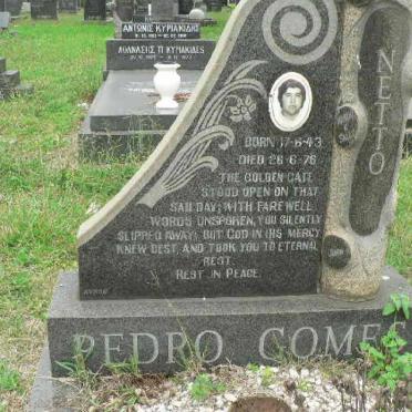 NETTO Pedro Gomes 1943-1976