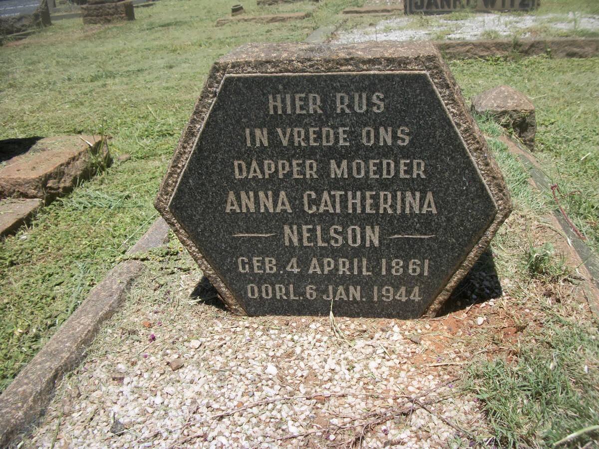 NELSON Anna Catherina 1861-1944