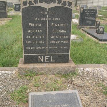 NEL Willem Adriaan 1874-1955 &amp; Elizabeth Susanna 1878-1964