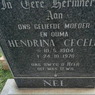 NEL Hendrina Cecelia 1904-1970