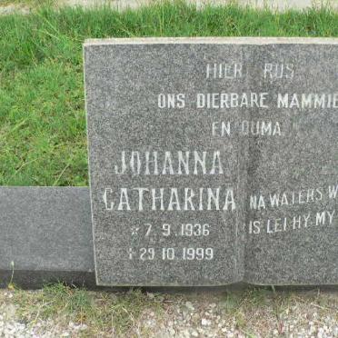 NEL Jacobus Johannes 1937-1975 &amp; Johanna Catharina 1936-1999