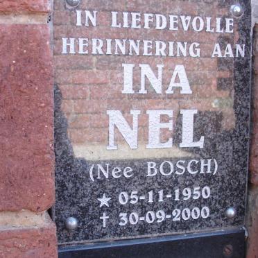 NEL Ina nee BOSCH 1950-2000