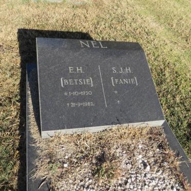 NEL S.J.H. &amp; E.H. 1930-1982