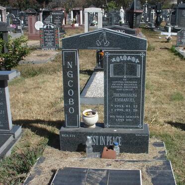 NGCOBO Thembinkosi Emmanuel 1953-1998