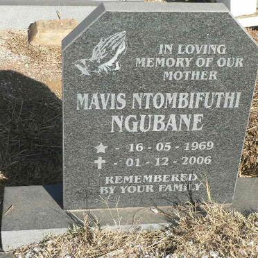 NGUBANE Mavis Ntombifuthi 1969-2006