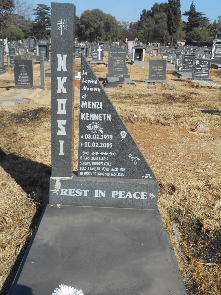 NKOSI Menzi Kenneth 1979-2005