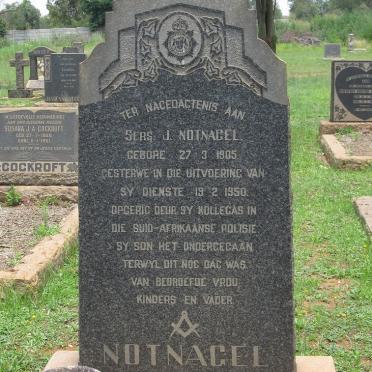 NOTNAGEL J. 1905-1950