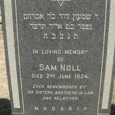NOLL Sam -1924