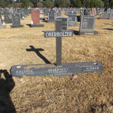 OBERHOLZER Schalk 1946- &amp; S.S. 1942-2003 :: Kalinda 1977-2000