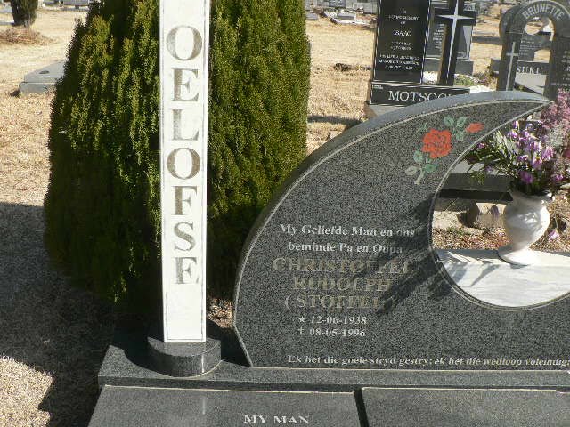 OELOFSE Christoffel Rudolph 1938-1996