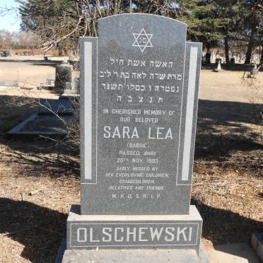 OLSCHEWSKI Sara Lea -1993
