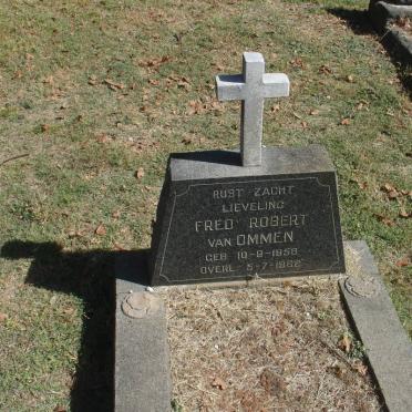 OMMEN Fred Robert, van 1958-1962