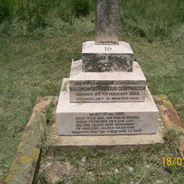 OOSTHUIZEN Salomon Gerhardus 1888-1915