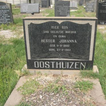 OOSTHUIZEN Hester Johanna 1882-1967