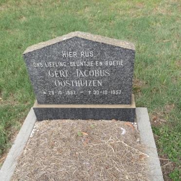 OOSTHUIZEN Gert Jacobus 1957-1957