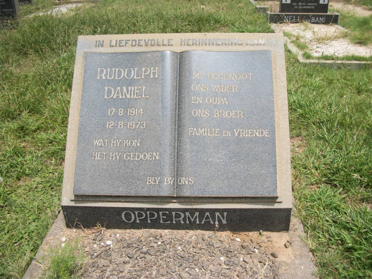 OPPERMAN Rudolph Daniel 1914-1973