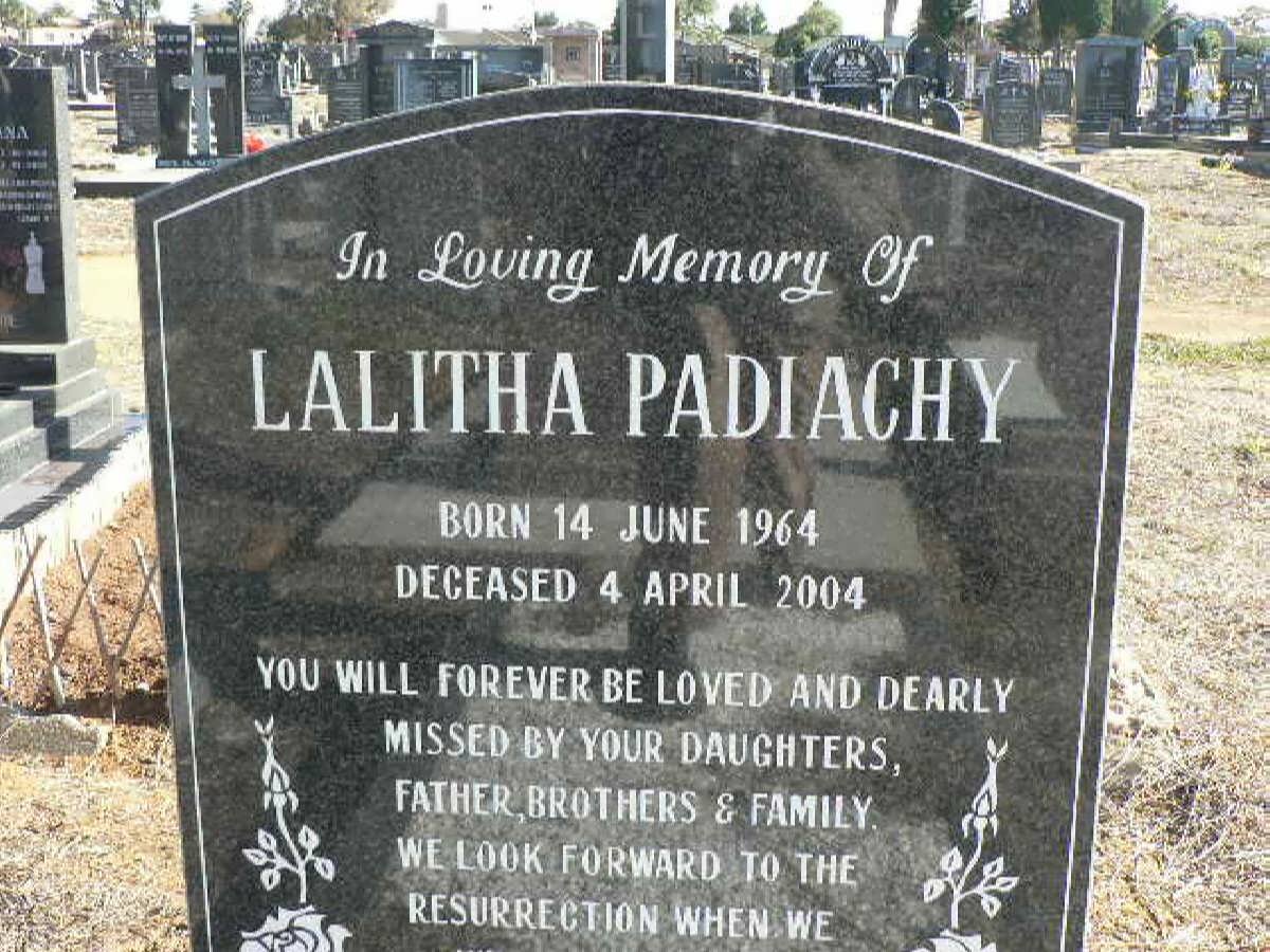 PADIACHY Lalitha 1964-2004