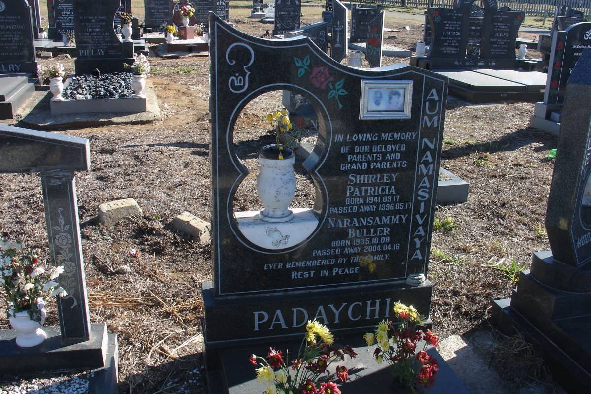 PADAYCHI Naransammy Buller 1935-2004 &amp; Shirley Patricia 1941-1996