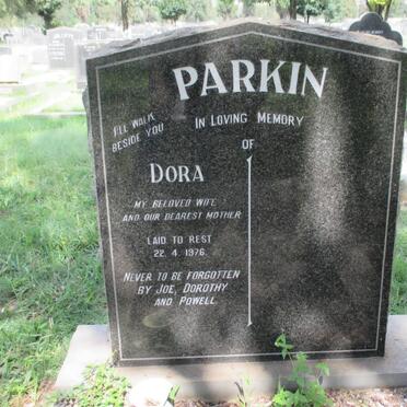 PARKIN Dora -1976