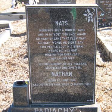 PADIACHY Nathan 1966-2002